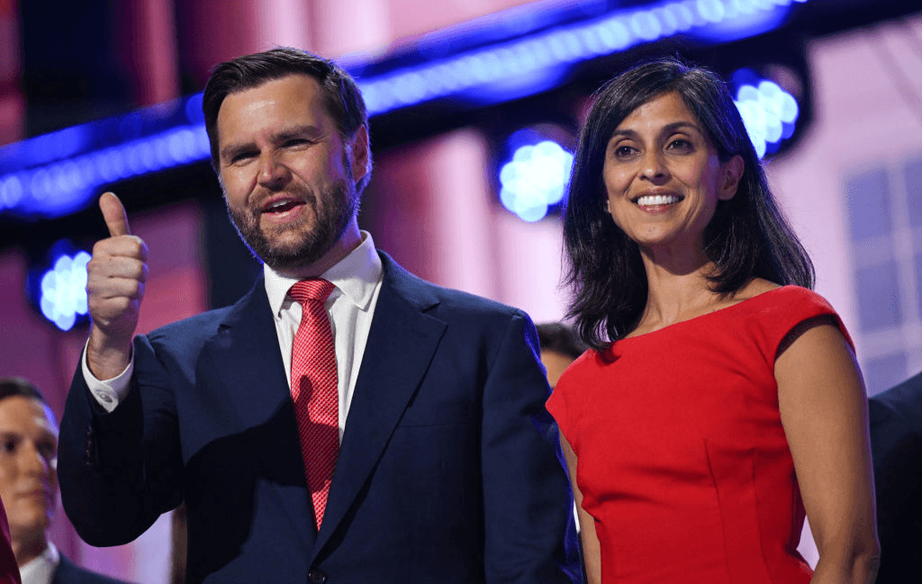 First Photo Shared of JD Vance and Usha Vance's Baby