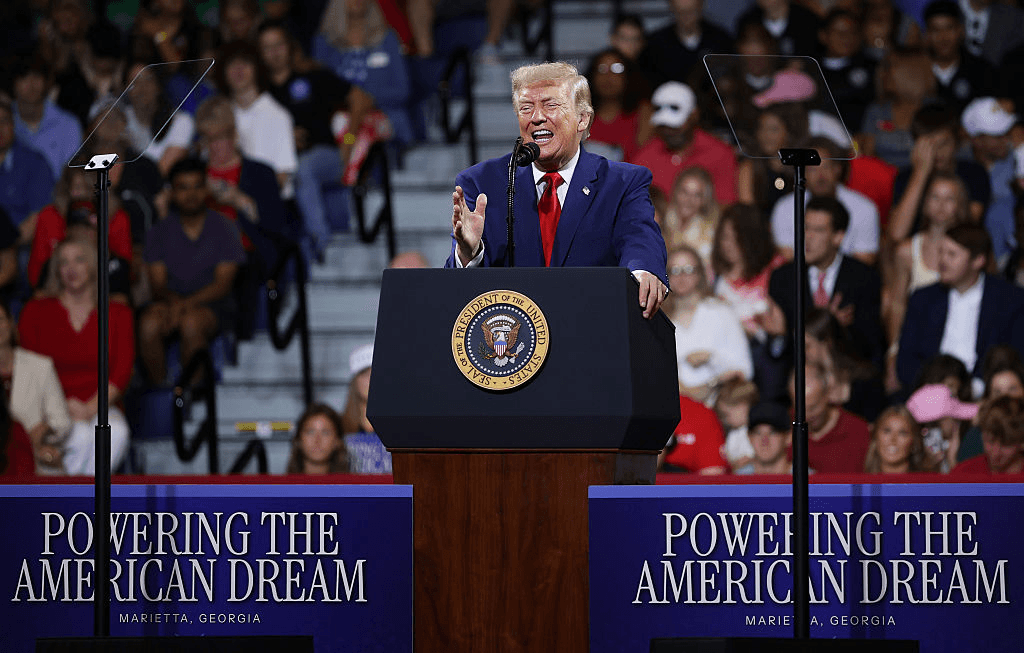 Trump Says He âMay Be Cryingâ If Dems Win More States in Congress