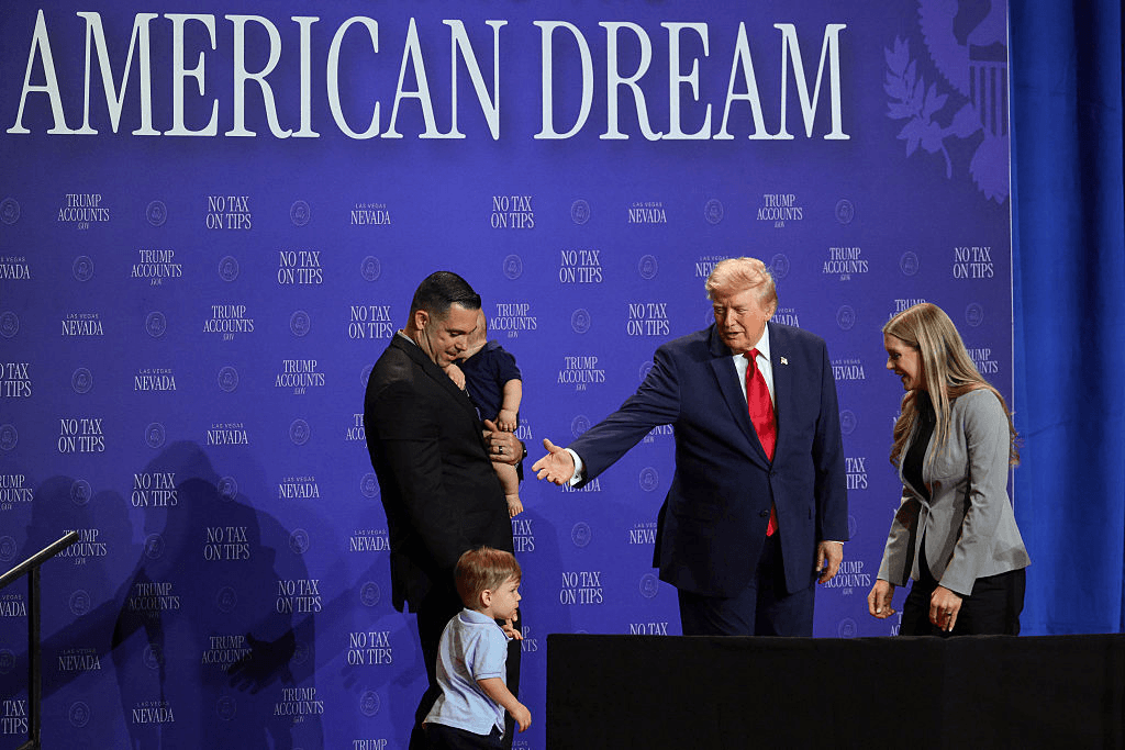 Watch: Trump Likens Wayward Child to Biden