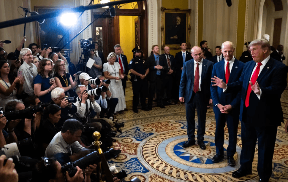 Trump’s Closed Door Meeting With GOP Senator Gets Heated