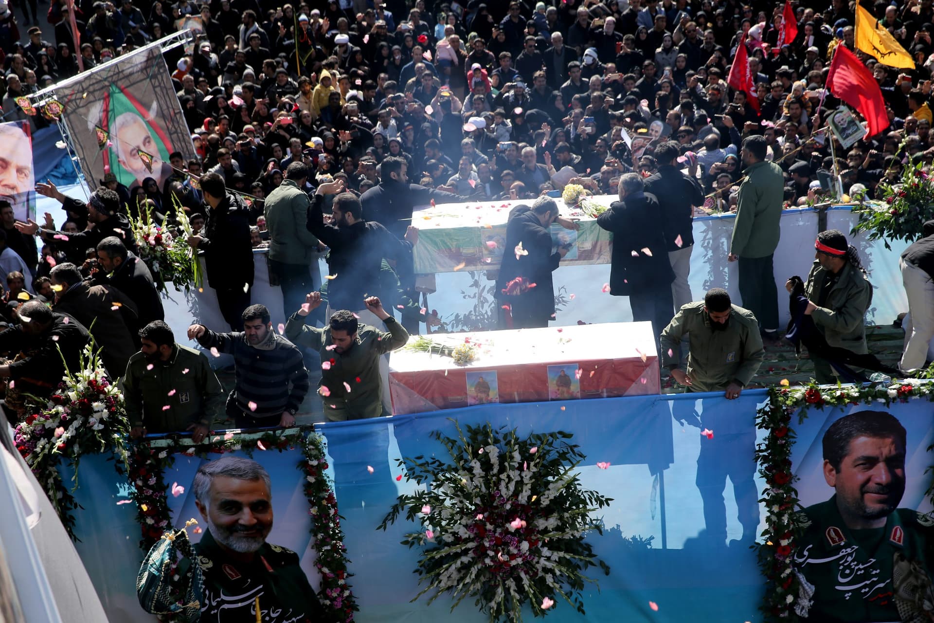 Dozens Killed in Stampede at Funeral of Slain Iranian Commander, Burial Postponed