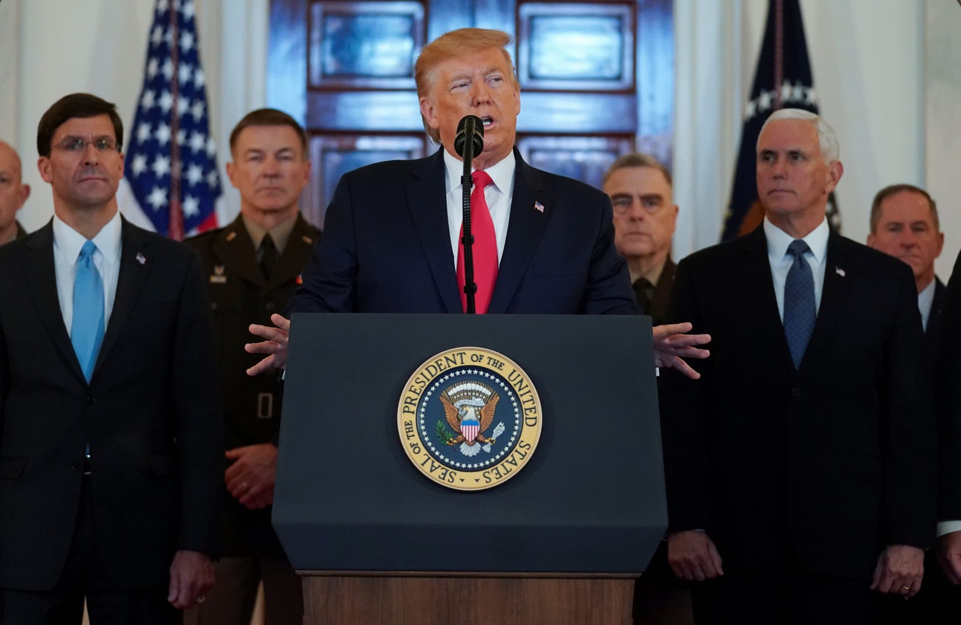 Trump Says Defense Secretary Mark Esper āHas Been Terminatedā