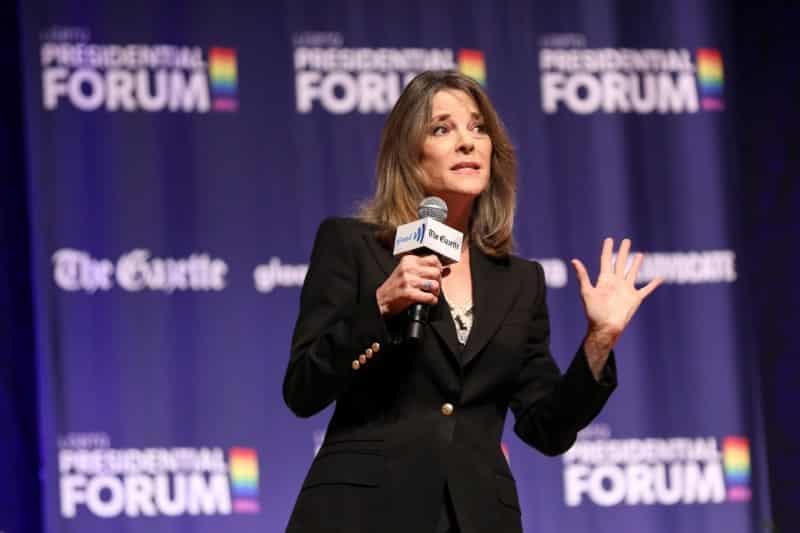 Democrat Marianne Williamson Exits 2020 Presidential Race, Saying āLove Will Prevailā