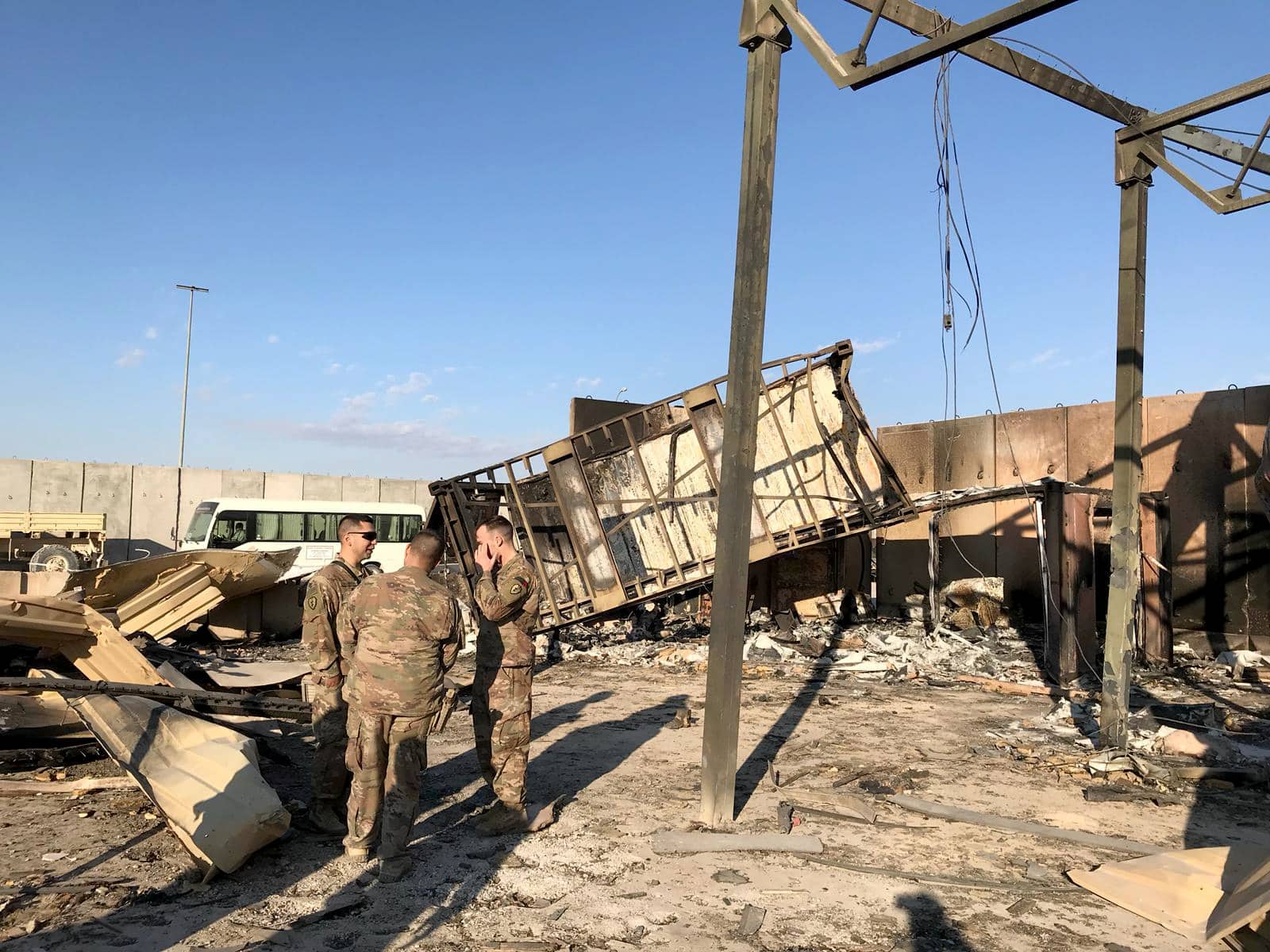 U.S. Troops Describe âMiraculousâ Escape at Iraqi Base Attacked by Iran