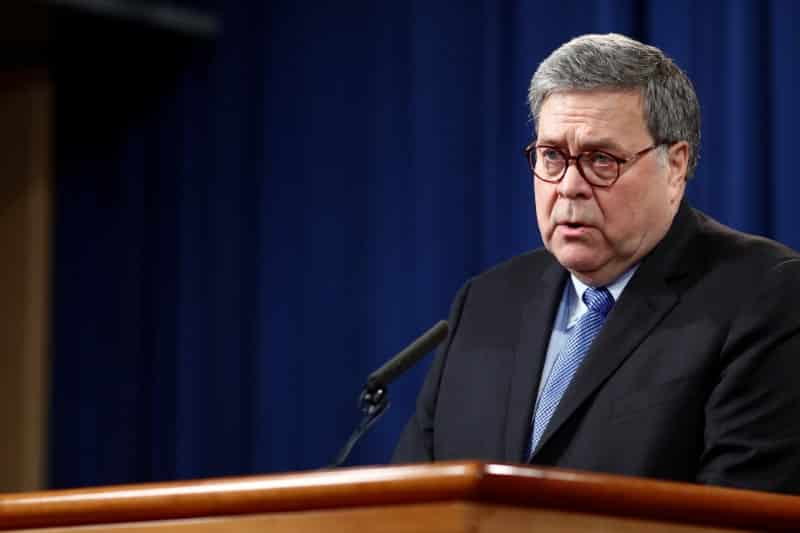 AG Barr Criticizes Trumpās Tweets About DOJ: They āMake It Impossible to Do My Jobā