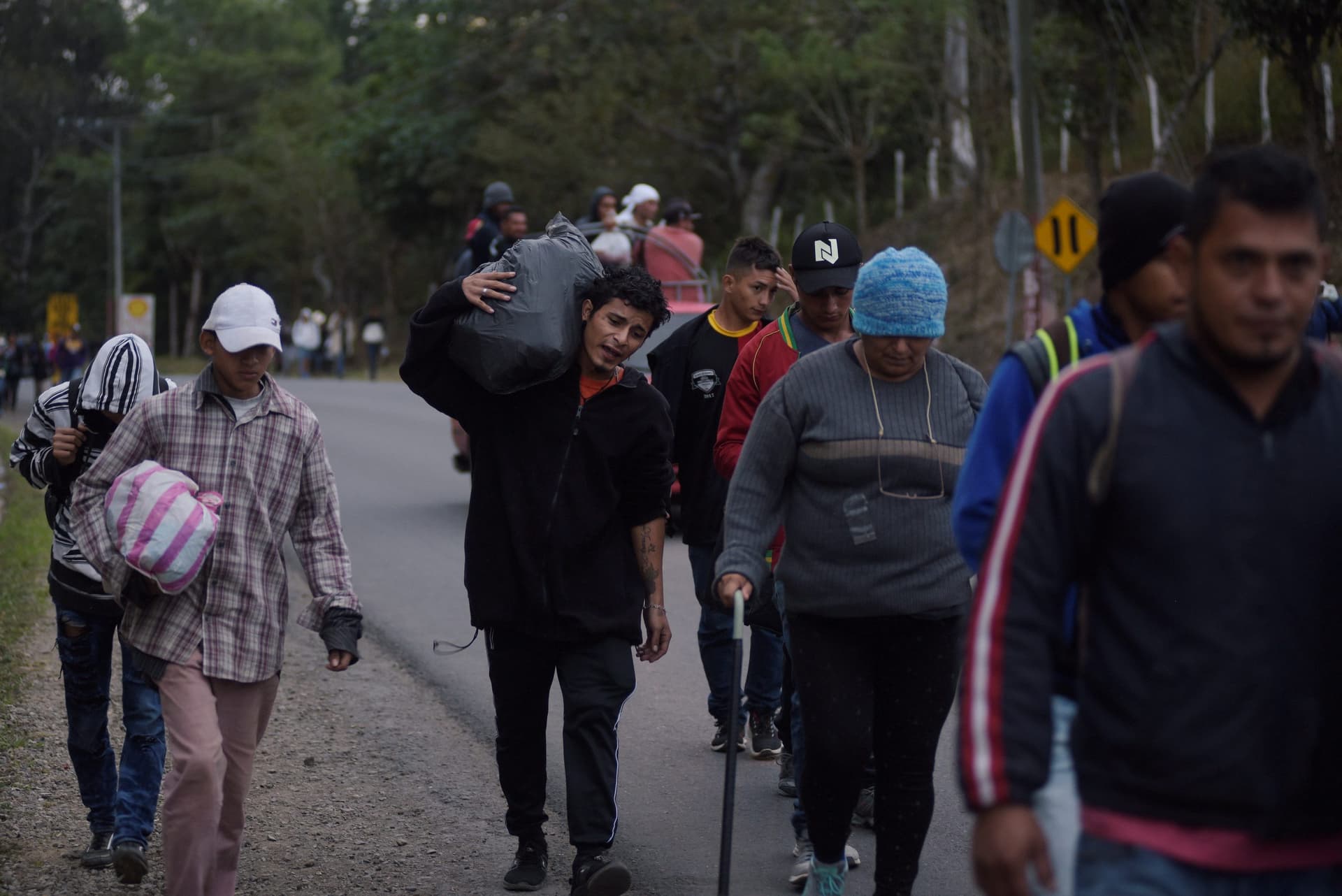 More Than 2,000 Migrants Enter Guatemala With Mexico in Their Sights