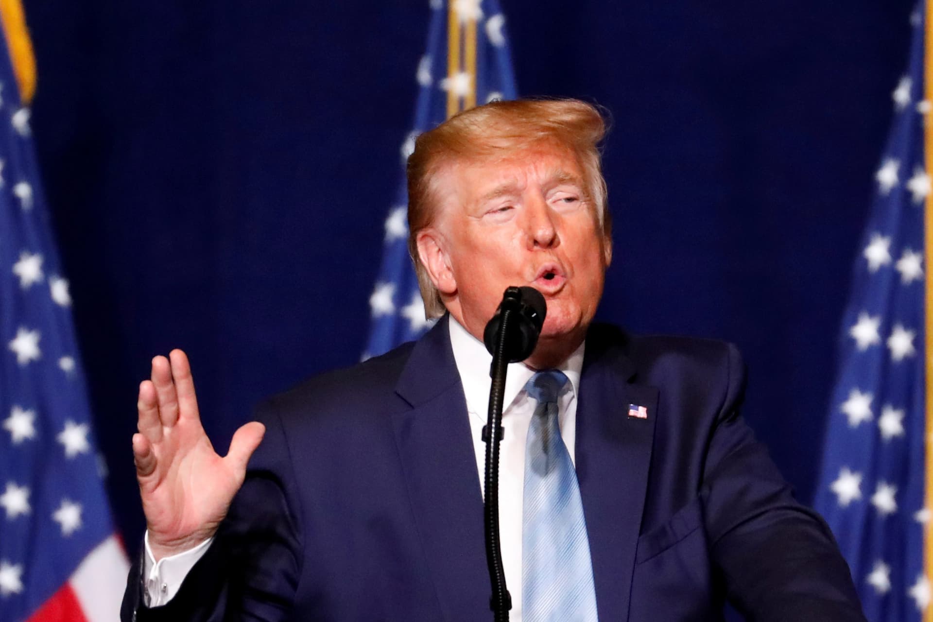 Trump Continues to Bash Romney for Voting for an Impeachment Article: âWe Donât Want Himâ