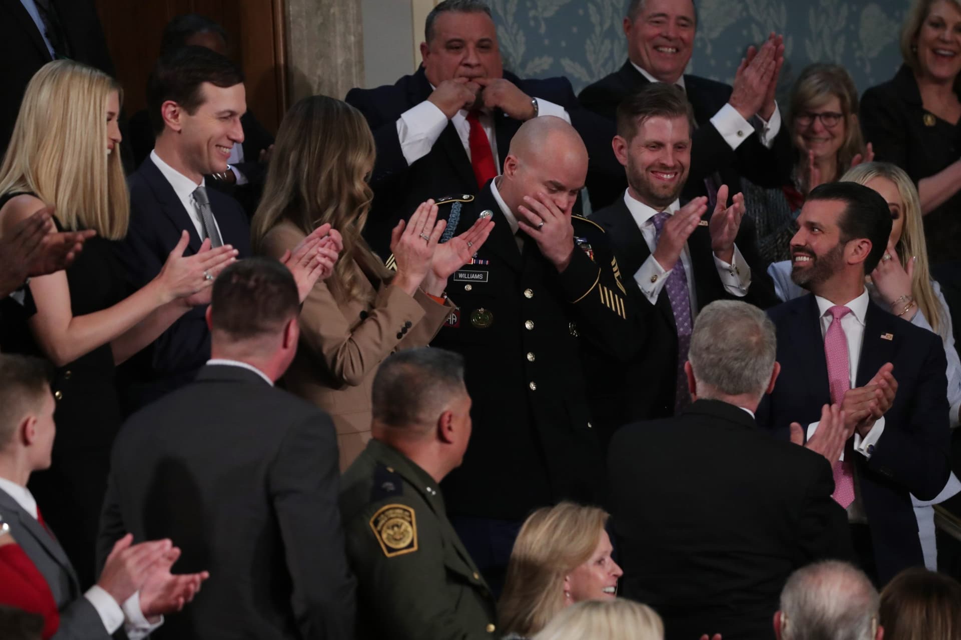 With Made-For-TV Flourish, Trump Makes Case for Bringing Troops Home