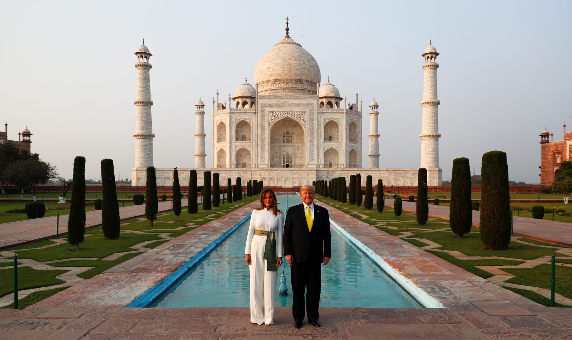 âNamaste Trumpâ: Modi Holds Huge Rally for Presidentâs Visit
