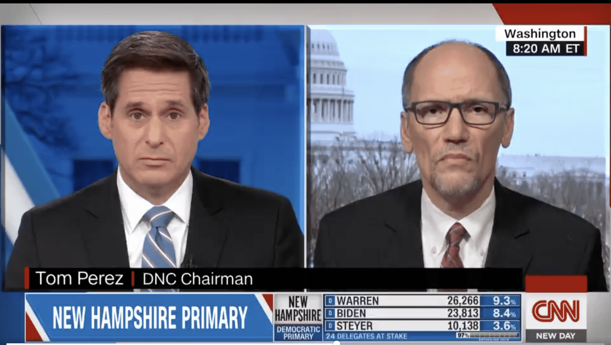 After Iowa and New Hampshire, DNC Chair Says āthe Time Is Ripeā for a Conversation About the Primary Schedule