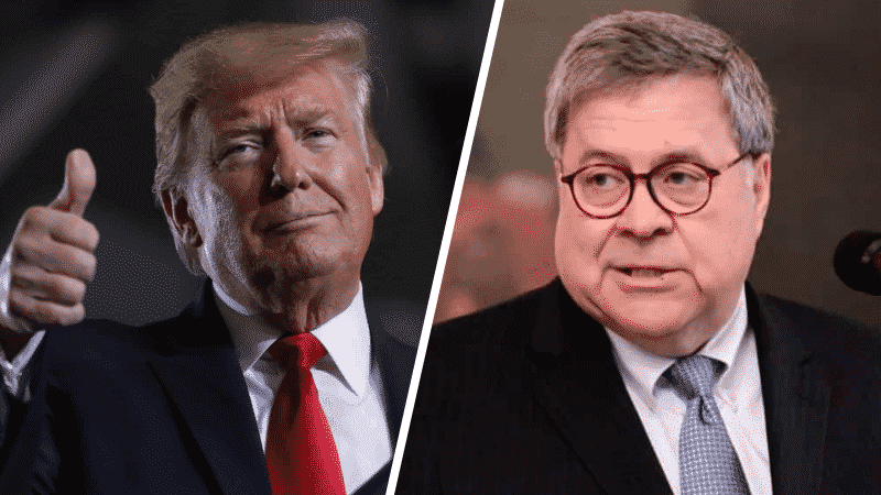 Trump Congratulates Barr After Federal Prosecutors Resign Following DOJ Overruling on Roger Stoneās Sentence