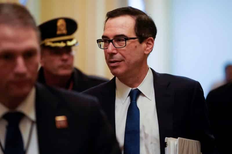 Mnuchin Says Americans to Get Coronavirus Aid Within Three Weeks