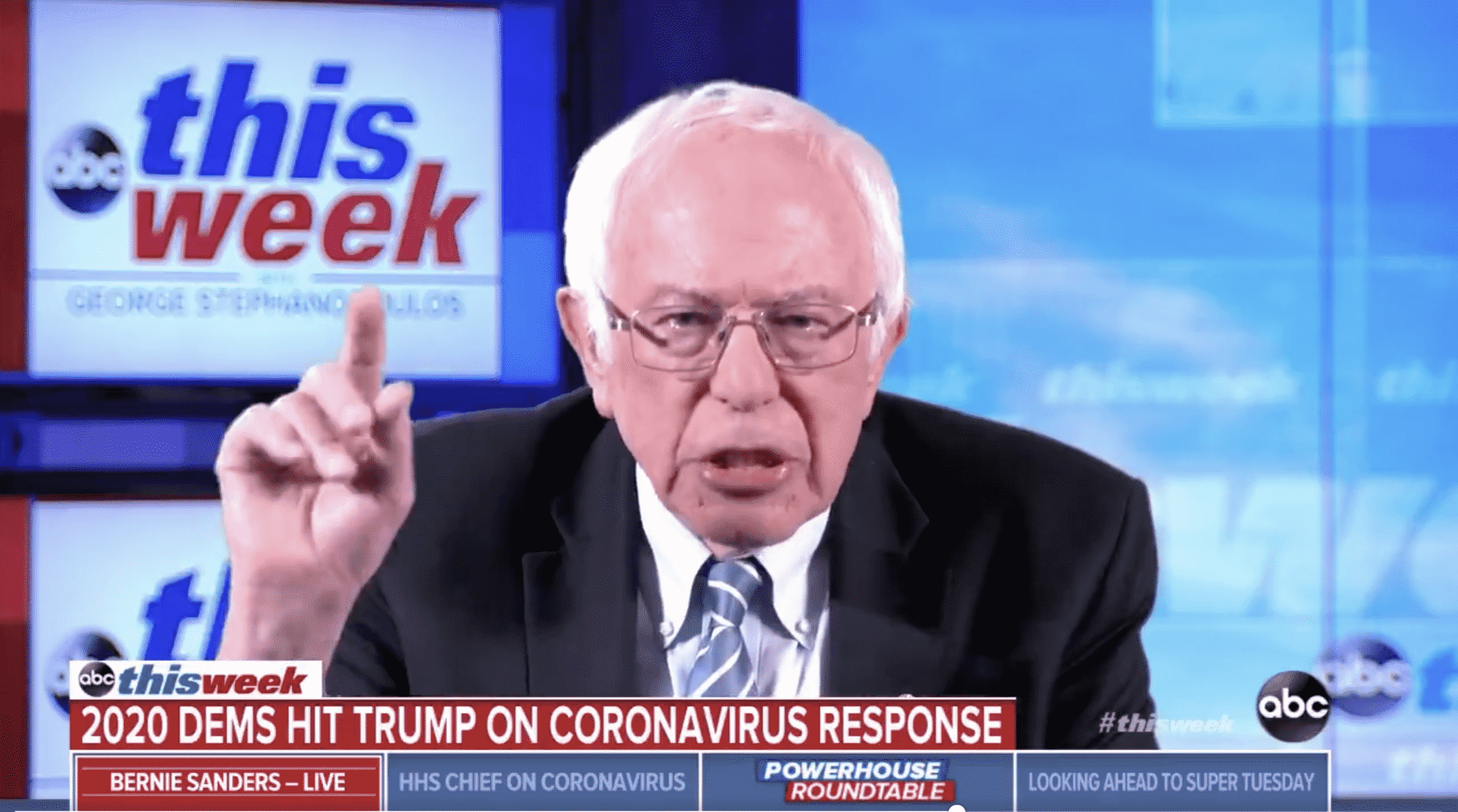 Sanders Rejects Trumpās āHelpā in Race for Democratic Nomination, Accuses Him of Trying to āStealā Media Attention