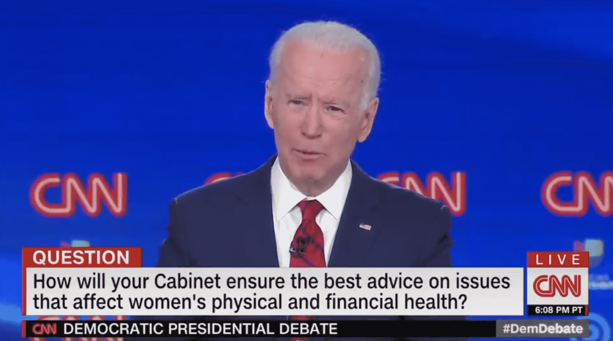 Biden Commits to Picking a Woman to Be His Running Mate