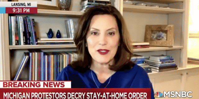 Gov. Whitmer Says Protests Could Cause Stay-At-Home Orders to Be Extended