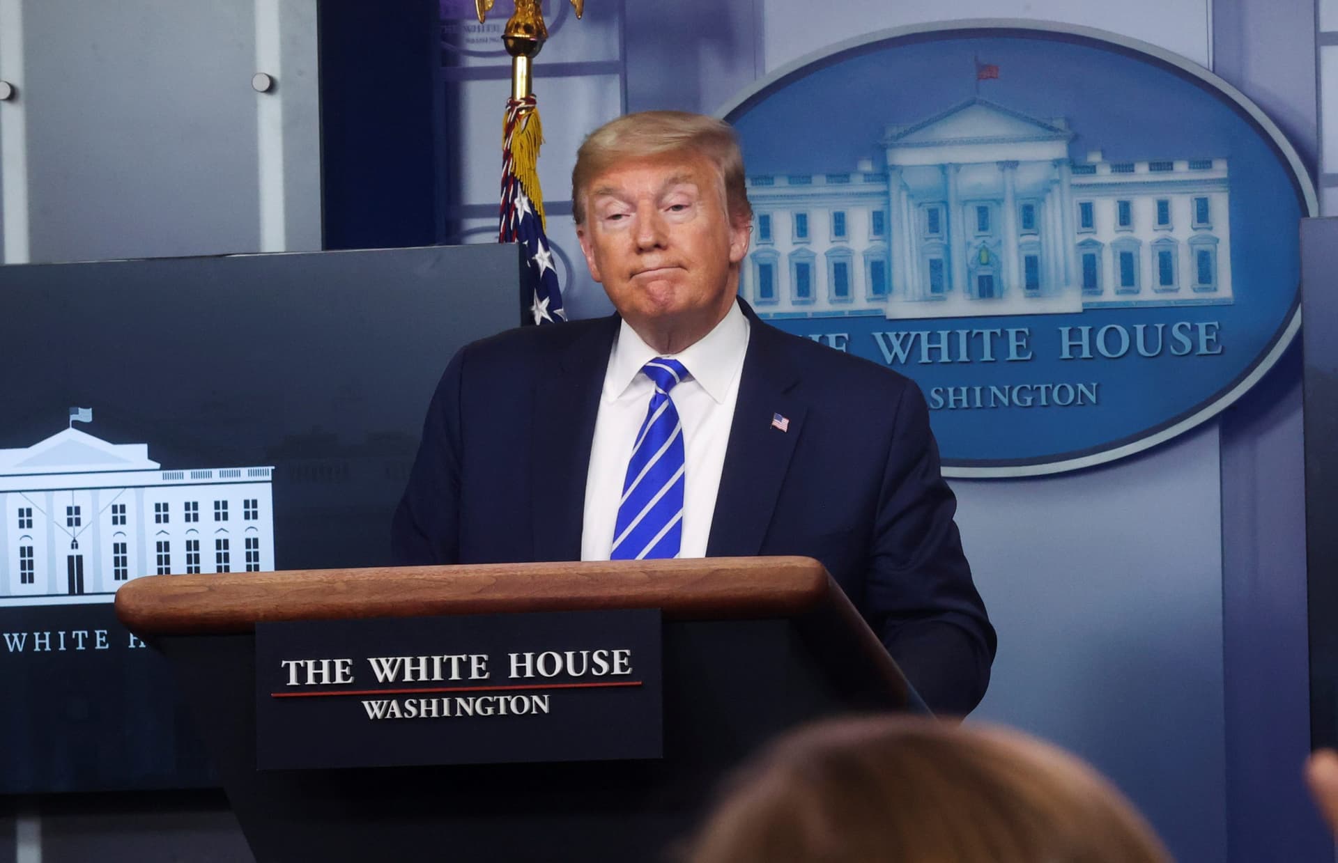 Trump Says His Coronavirus Briefings Got Great Ratings and Will Return