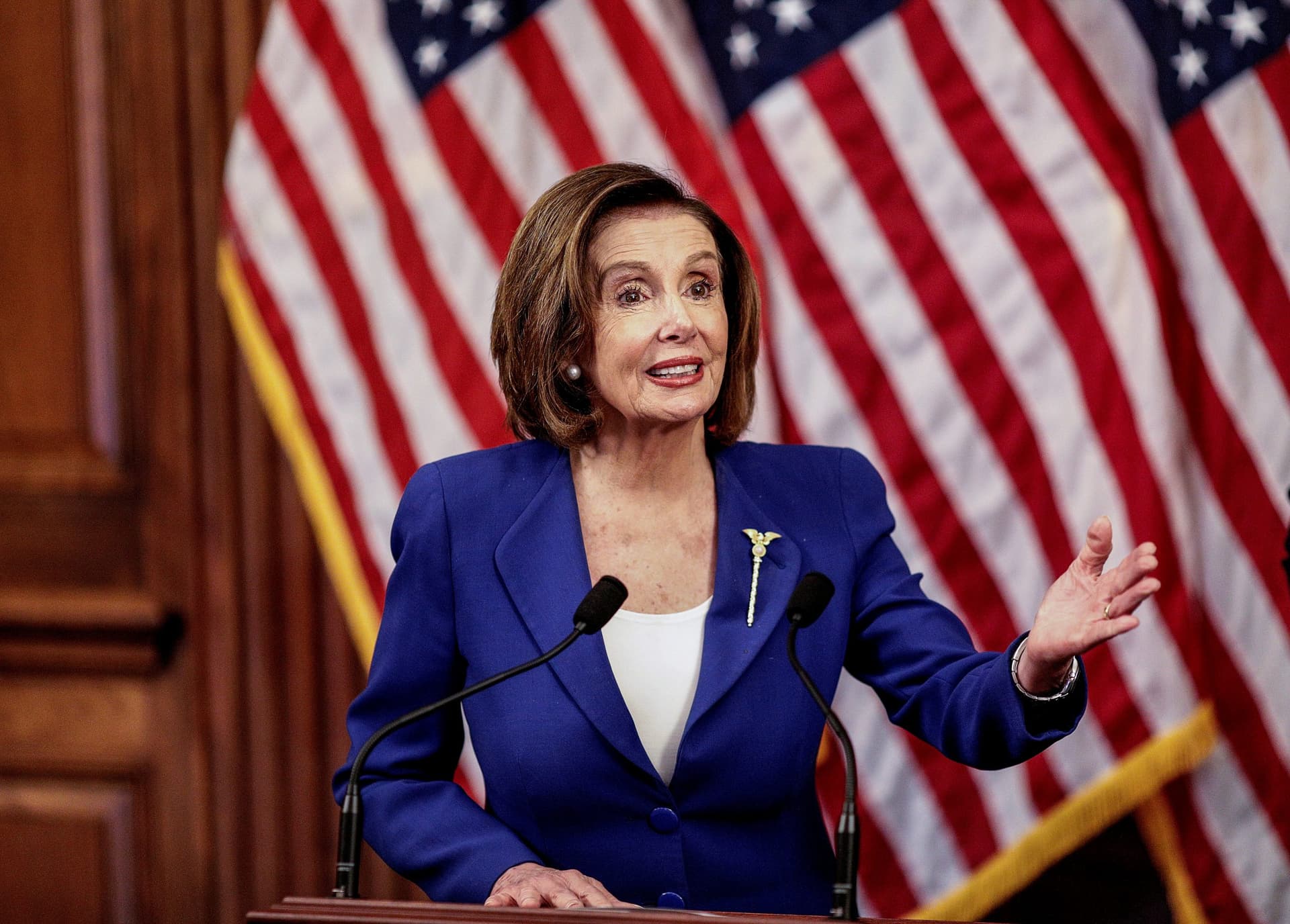 Pelosi Continues to Defend Biden Over Sexual Assault Allegation: āThere Was Never Any Recordā