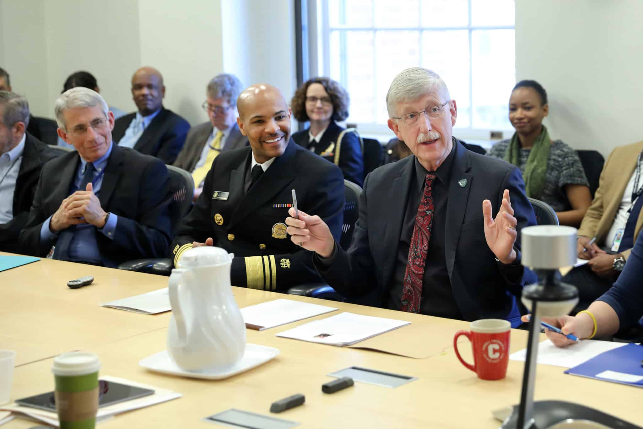 Head of National Institutes of Health Says He Was Not Worried Trump Would Try to Fire Fauci