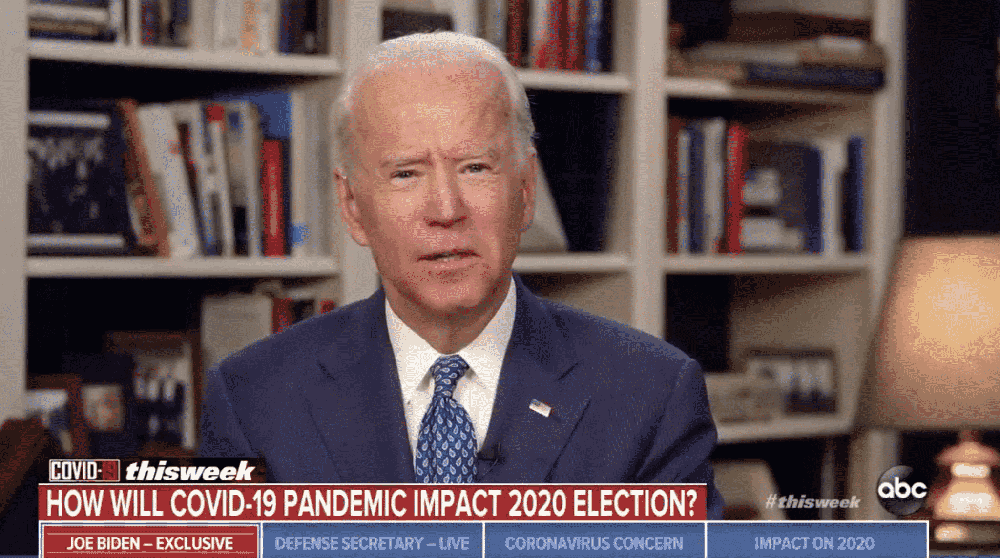 Biden Urges Democratic Party to Start Preparing for Virtual Convention