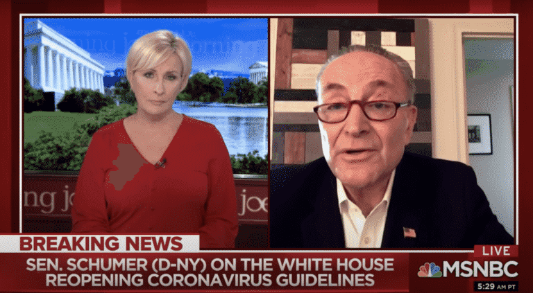 Schumer Identifies What He Believes Is Missing From Trump’s New Coronavirus Guidelines