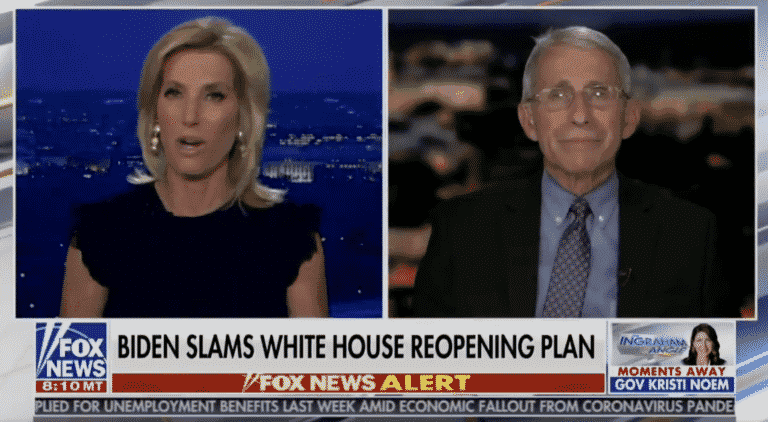 Fauci Calls Laura Ingrahamās Comparison Between Coronavirus and HIV āMisleadingā