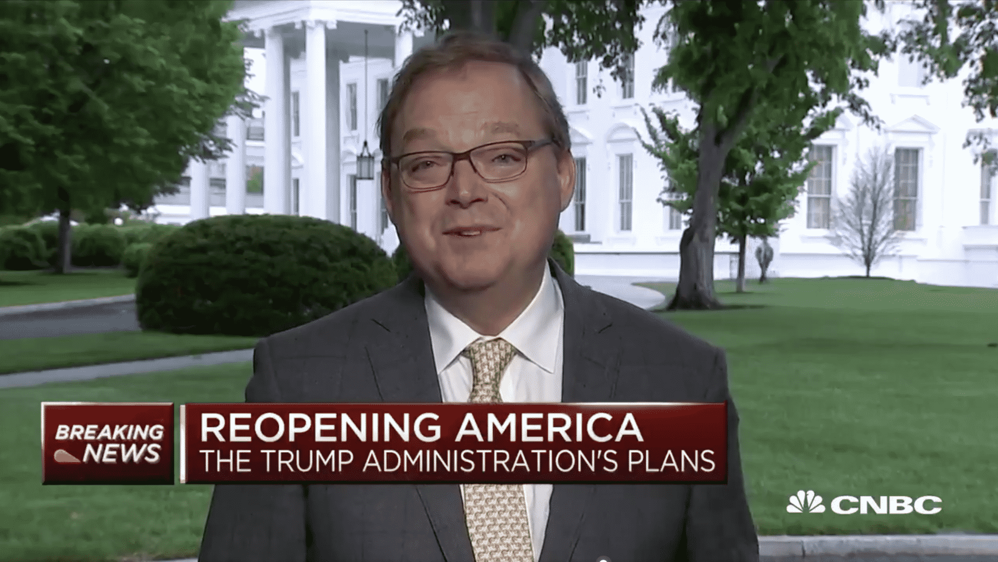 Trump Economic Adviser Predicts Second Quarter GDP Decline Will Be the Worst Since the Great Depression
