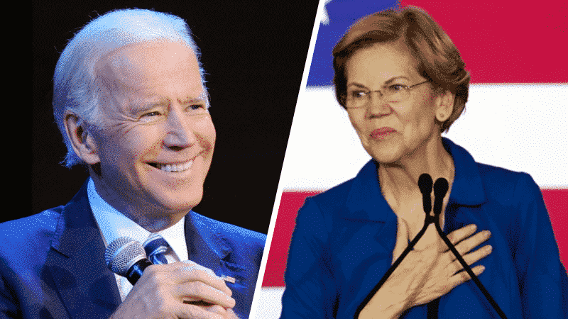 Elizabeth Warren Tosses Support Behind Joe Biden for President