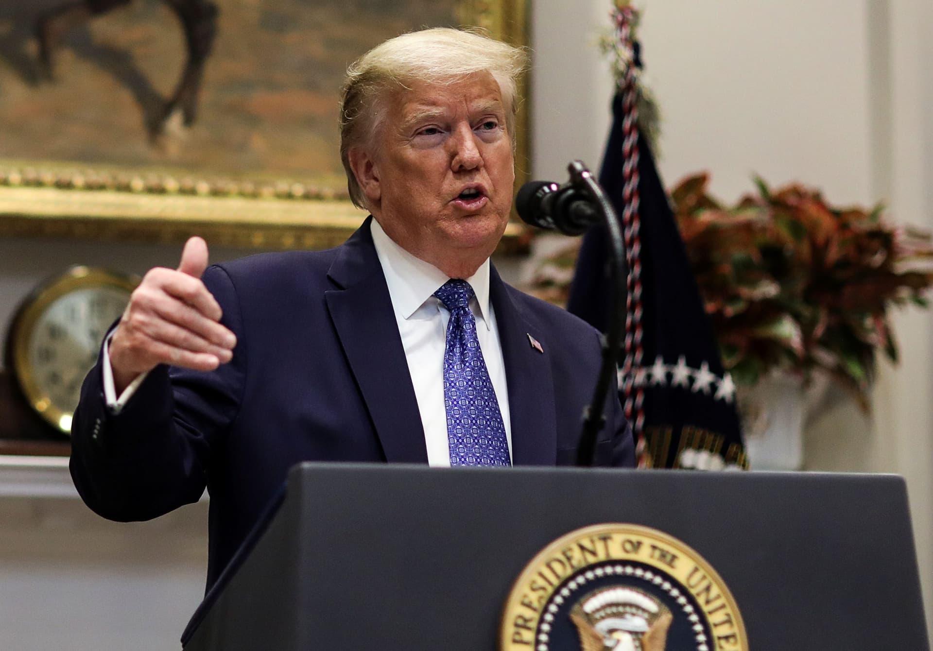 Trump Defends His Use of Unproven Treatment as Prevention Against Coronavirus