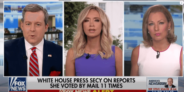 Fox Host Presses Kayleigh McEnany on Mail-in Voting