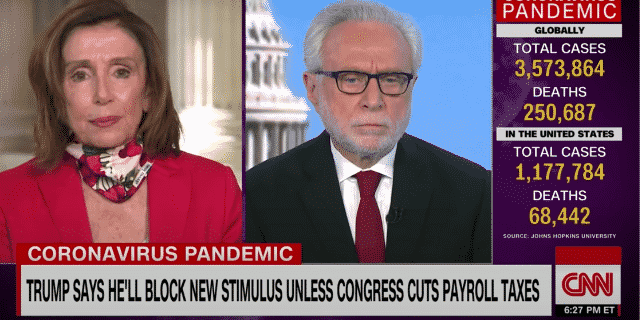 Pelosi Dismisses Trumpâs Payroll Tax Cut Demand