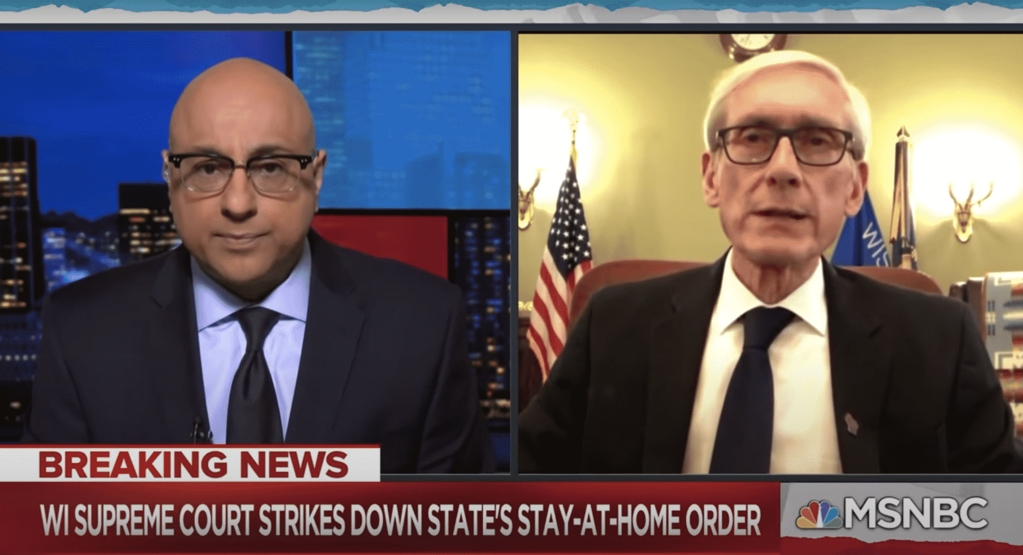 Gov. Evers Warns Wisconsin Is the âWild Westâ After Court Overturns Stay-At-Home Order