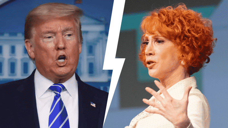 Kathy Griffin Takes Swipe at Trump: A Syringe With Only Air ‘Would Do the Trick’