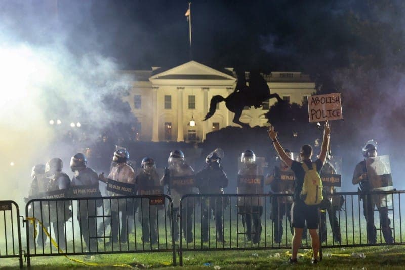 DC Renames Street in Front of White House ‘Black Lives Matter Plaza’