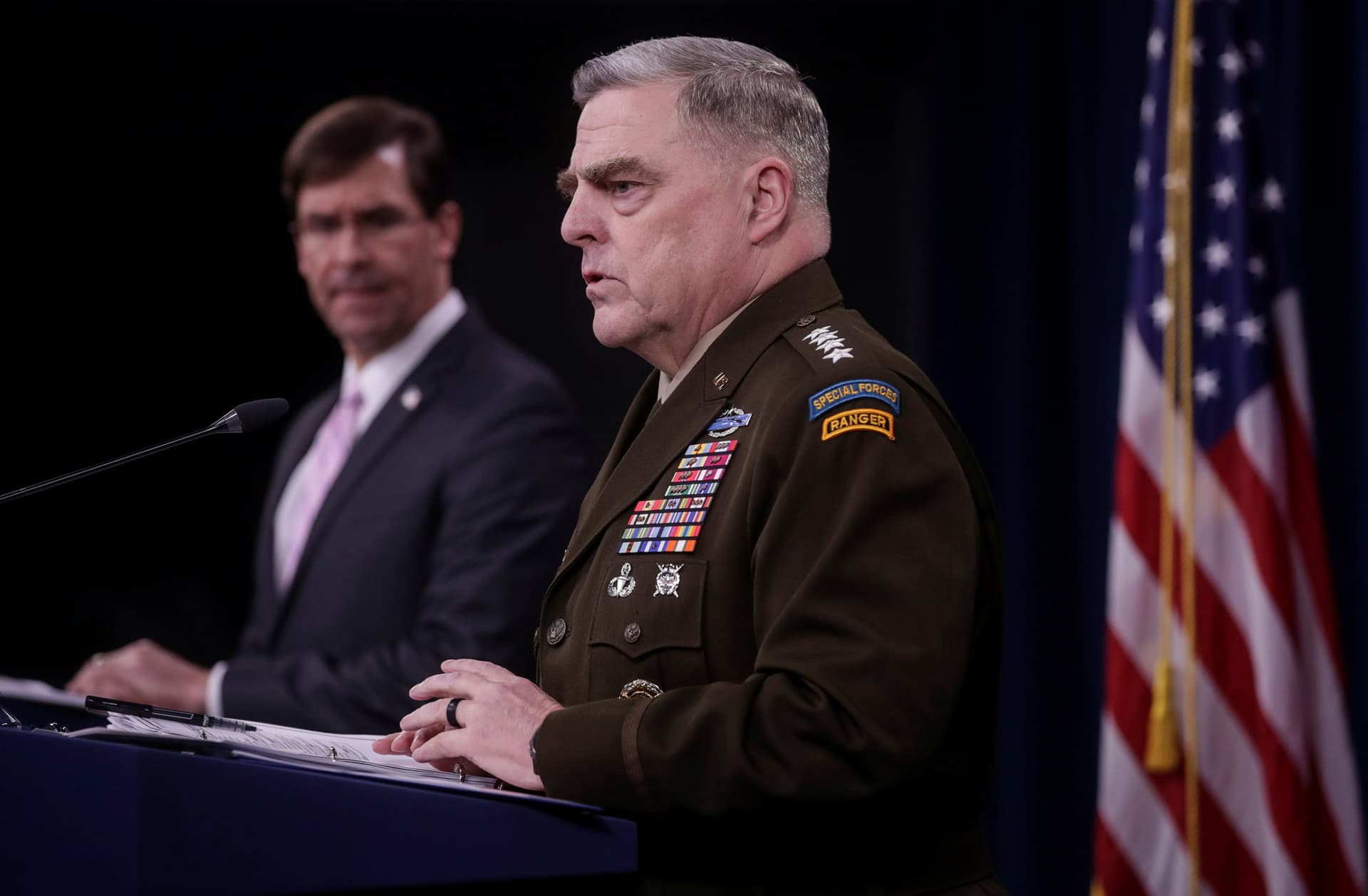 Joint Chiefs Chairman Says Military Officials Acted in a āSprint Speedā on Jan. 6
