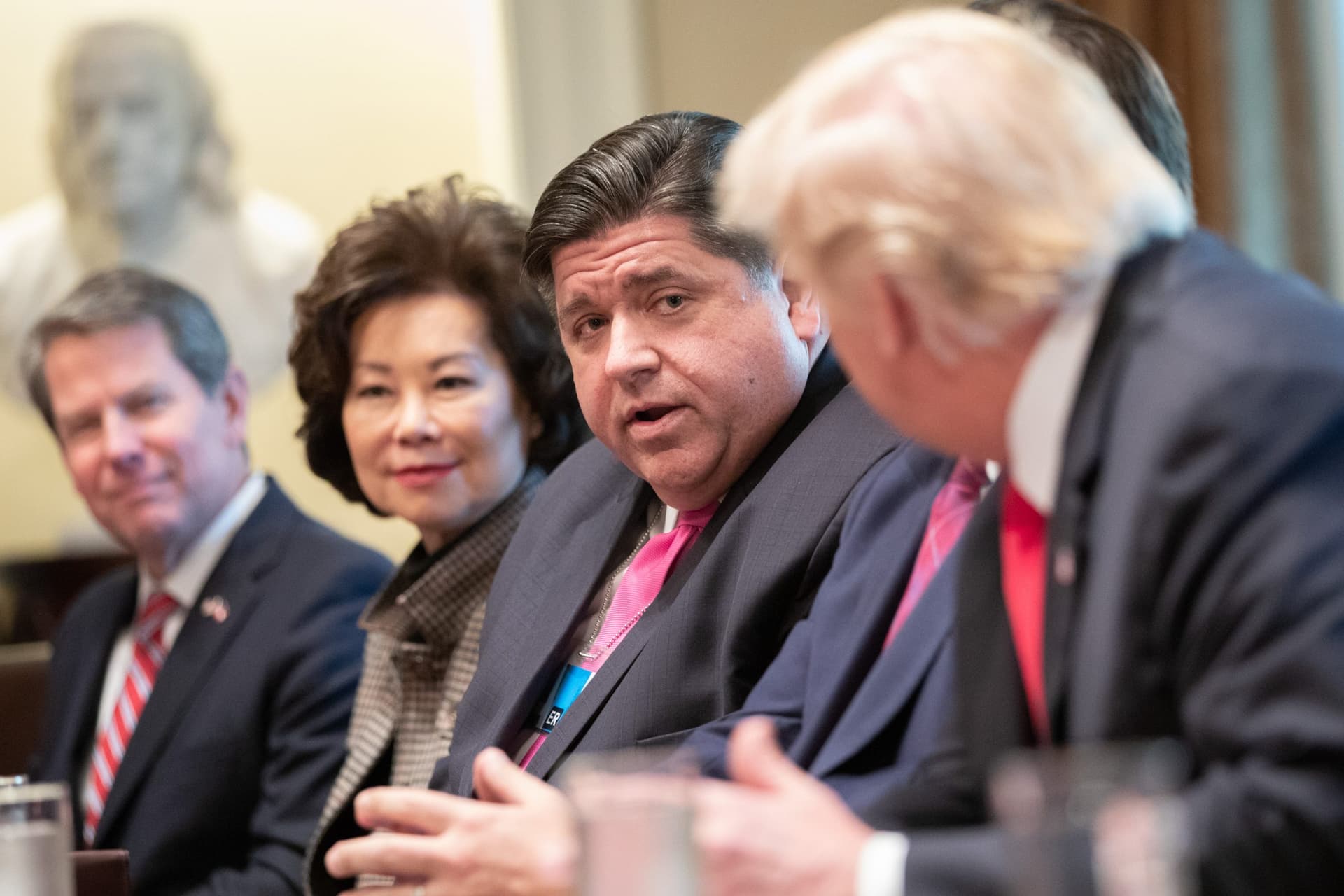 Illinois Governor Urges Trump to Tone Down the Rhetoric: âWe Have to Call for Calmâ