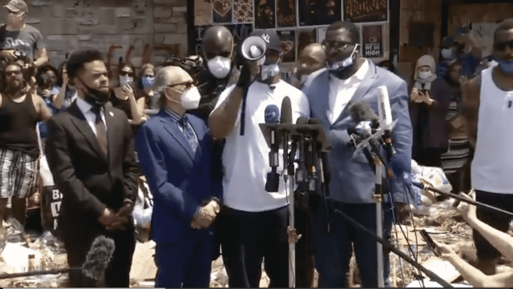 George Floydâs Brother Denounces Violence: âDo This Peacefullyâ