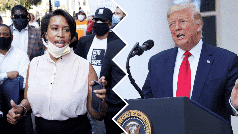 DC Mayor Says She Had to āDefend Our Bordersā From Trump