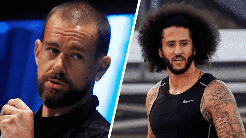 Twitterās Dorsey Gives Millions to Colin Kaepernickās āKnow Your Rights Campā
