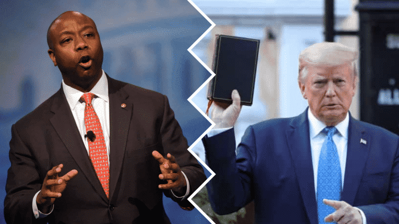 Sen. Tim Scott Criticizes Trump for Clearing Lafayette Square for a Photo-Op