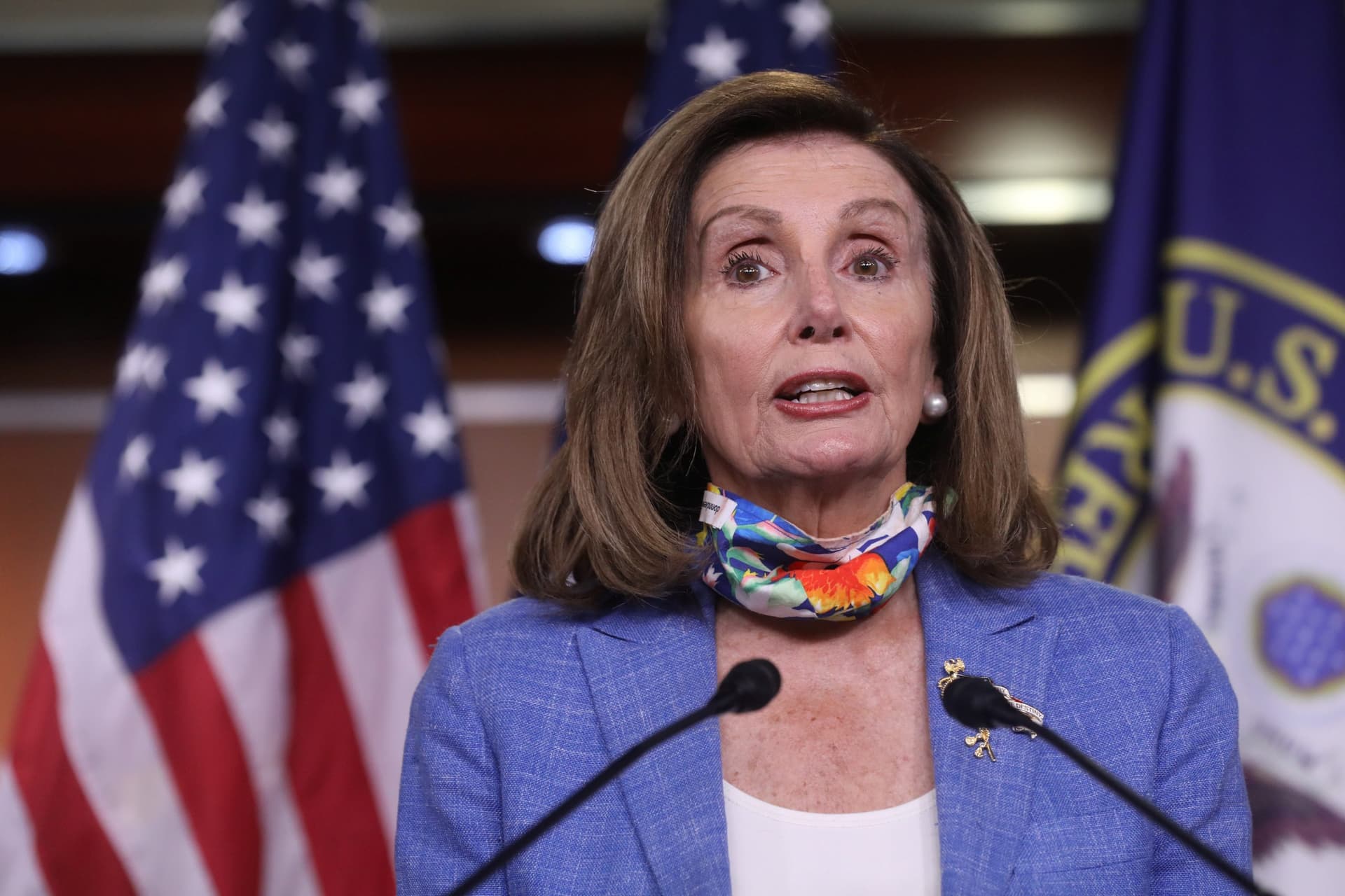 Pelosi Blasts GOP Congressman for Heated Exchange With AOC: âNo Limit to the Disrespectâ