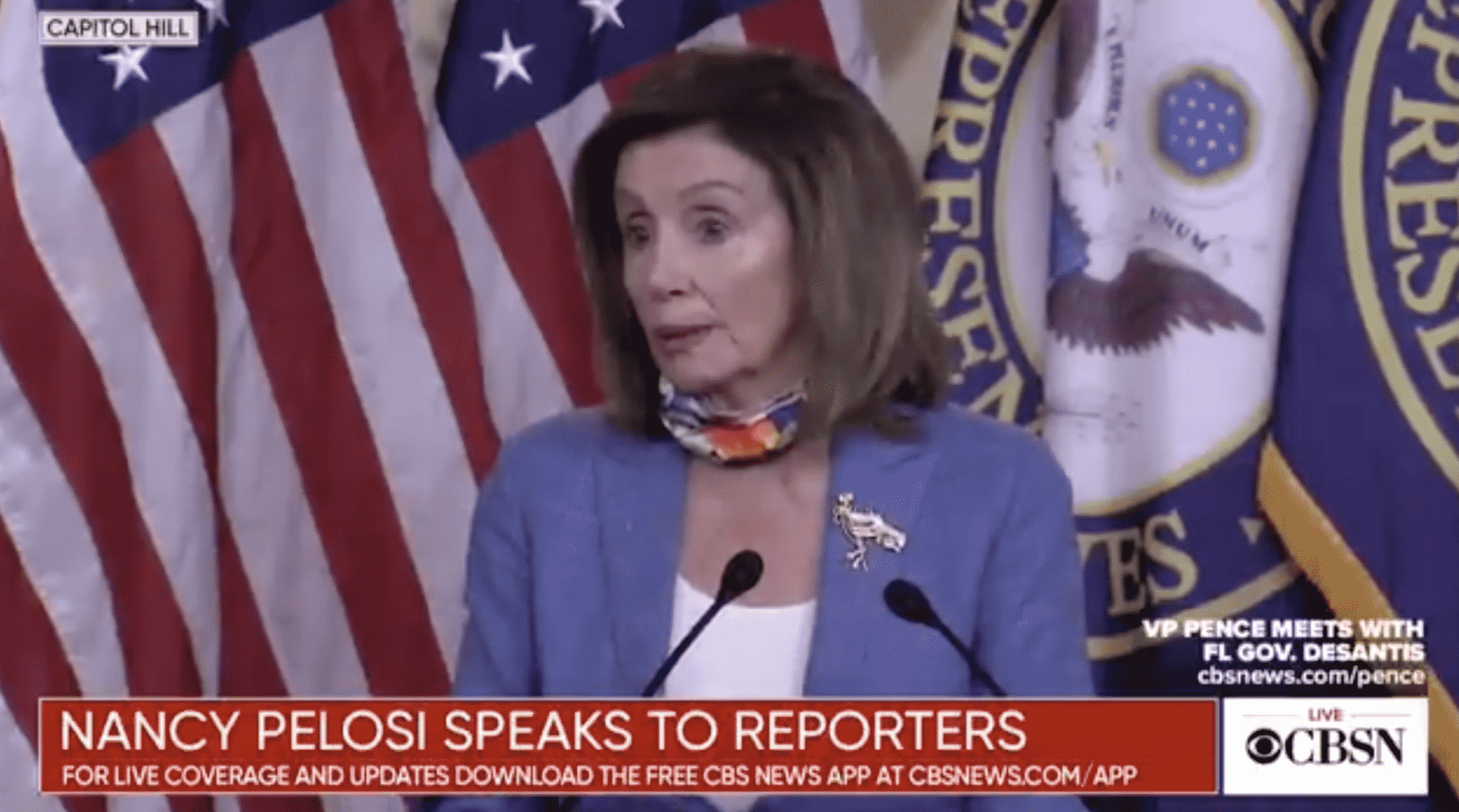 Pelosi says Confederate Statues and Symbols āShould Not Be in the Capitolā