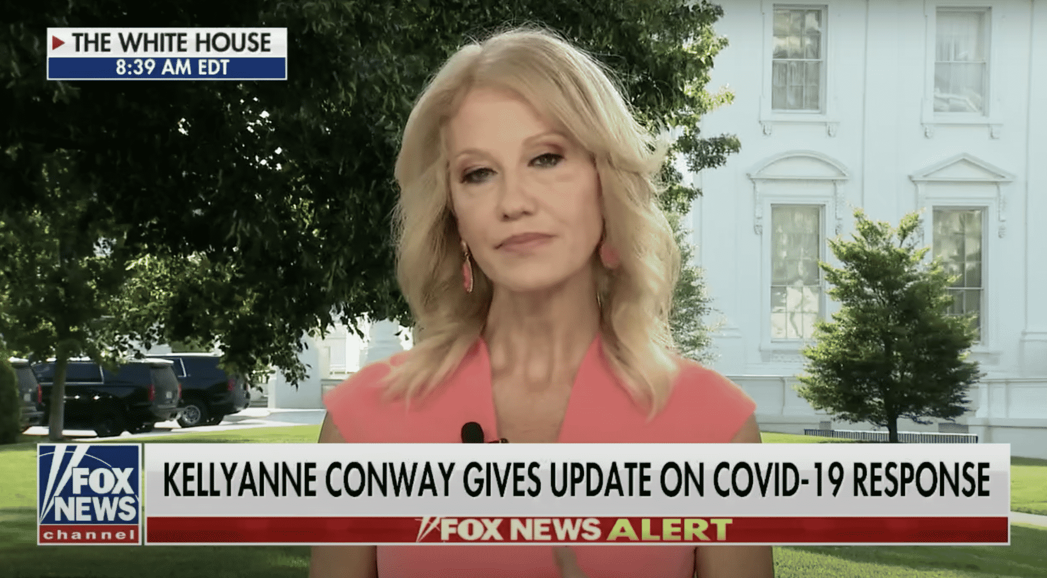 Conway: Trump Should Resume Coronavirus Briefings Amid Dip in Approval of His Pandemic Response
