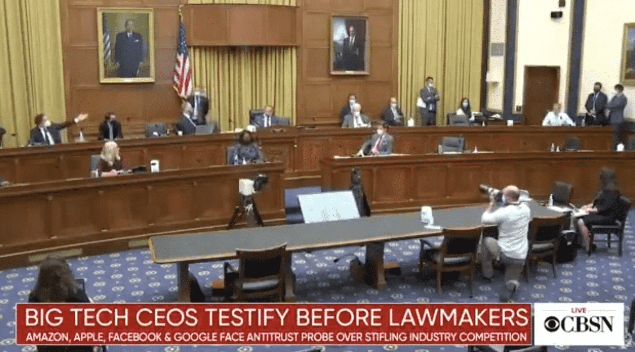 ‘Put Your Mask On!’ Confrontation Breaks Out Among Committee Members at Big Tech Hearing
