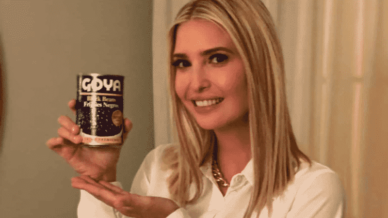 Ivanka Trump Receives Backlash After Expressing Support for ‘Goya’ — WH Comes to Her Defense