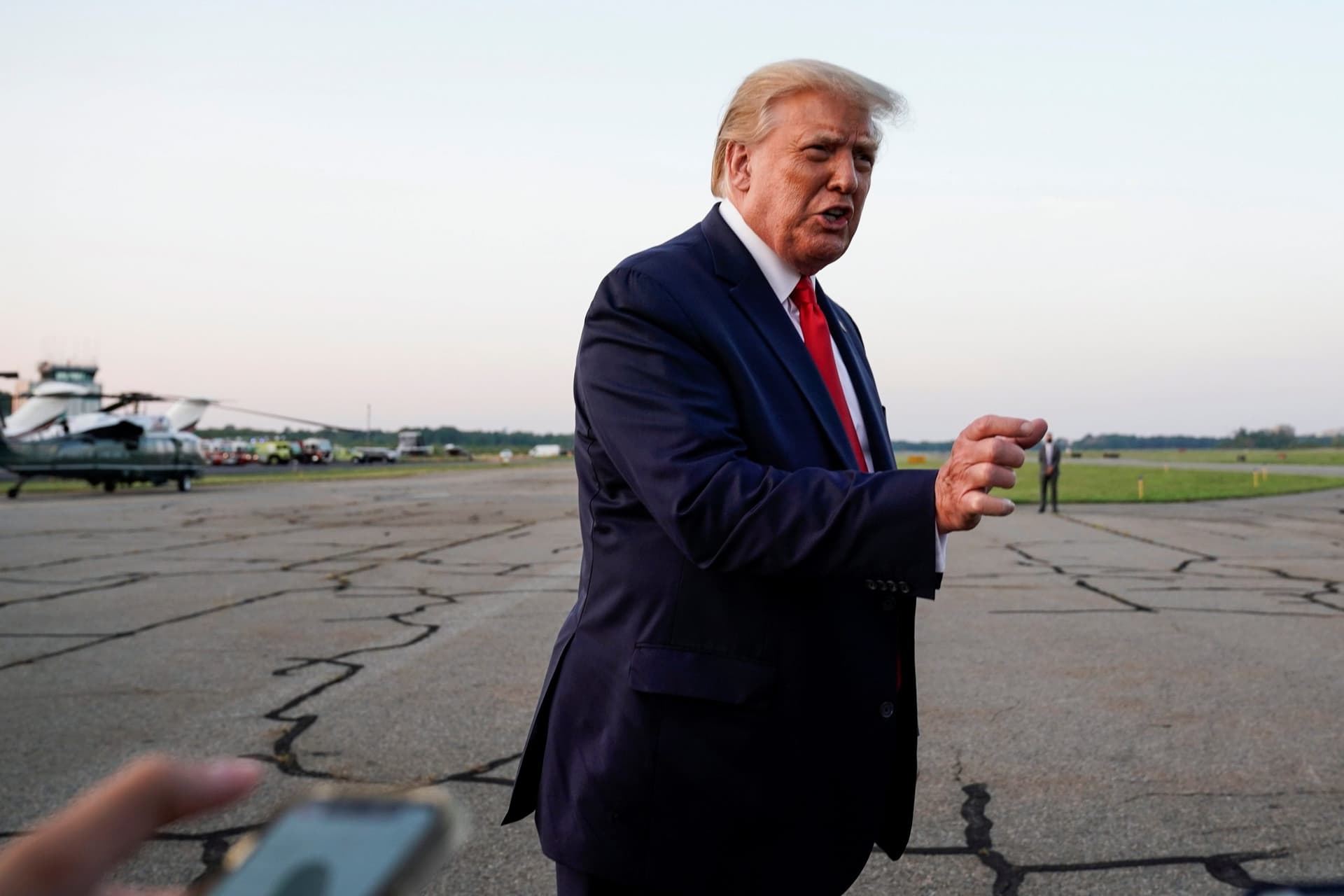 Trump Claims Biden, Harris Will ‘Replace Freedom With Left-Wing Fascism’