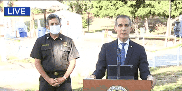 LA Mayor Threatens to Cut off Water, Power to Those Who Break Coronavirus Safety Measures