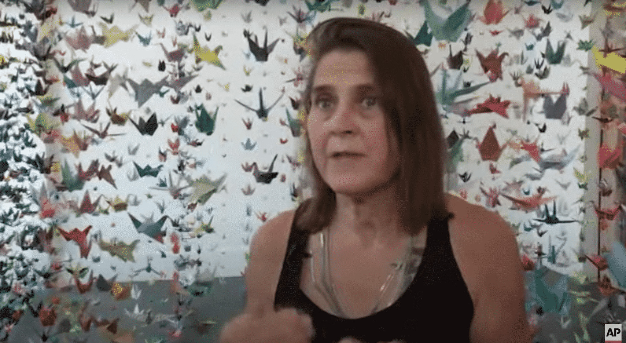Artist Memorializes Victims of COVID-19 With Origami Cranes