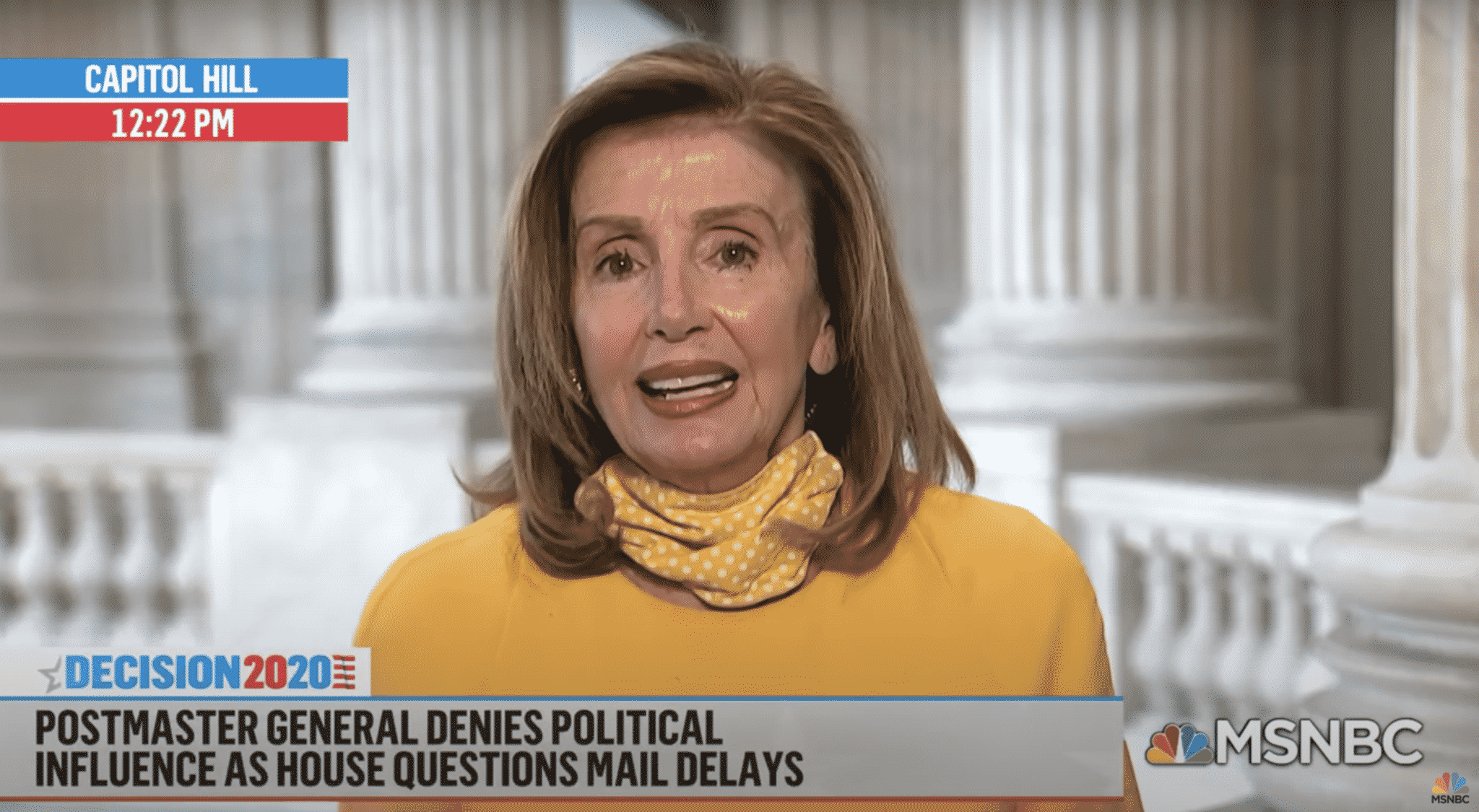 Pelosi Declares Postmaster General Is âAbsolutely the Wrong Person for the Jobâ