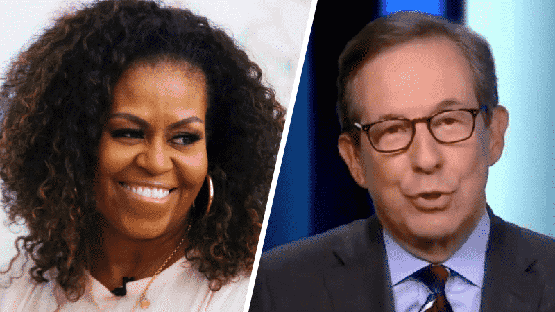Chris Wallace Says Michelle Obama âReally Flayed, Sliced and Dicedâ Trump in Convention Speech