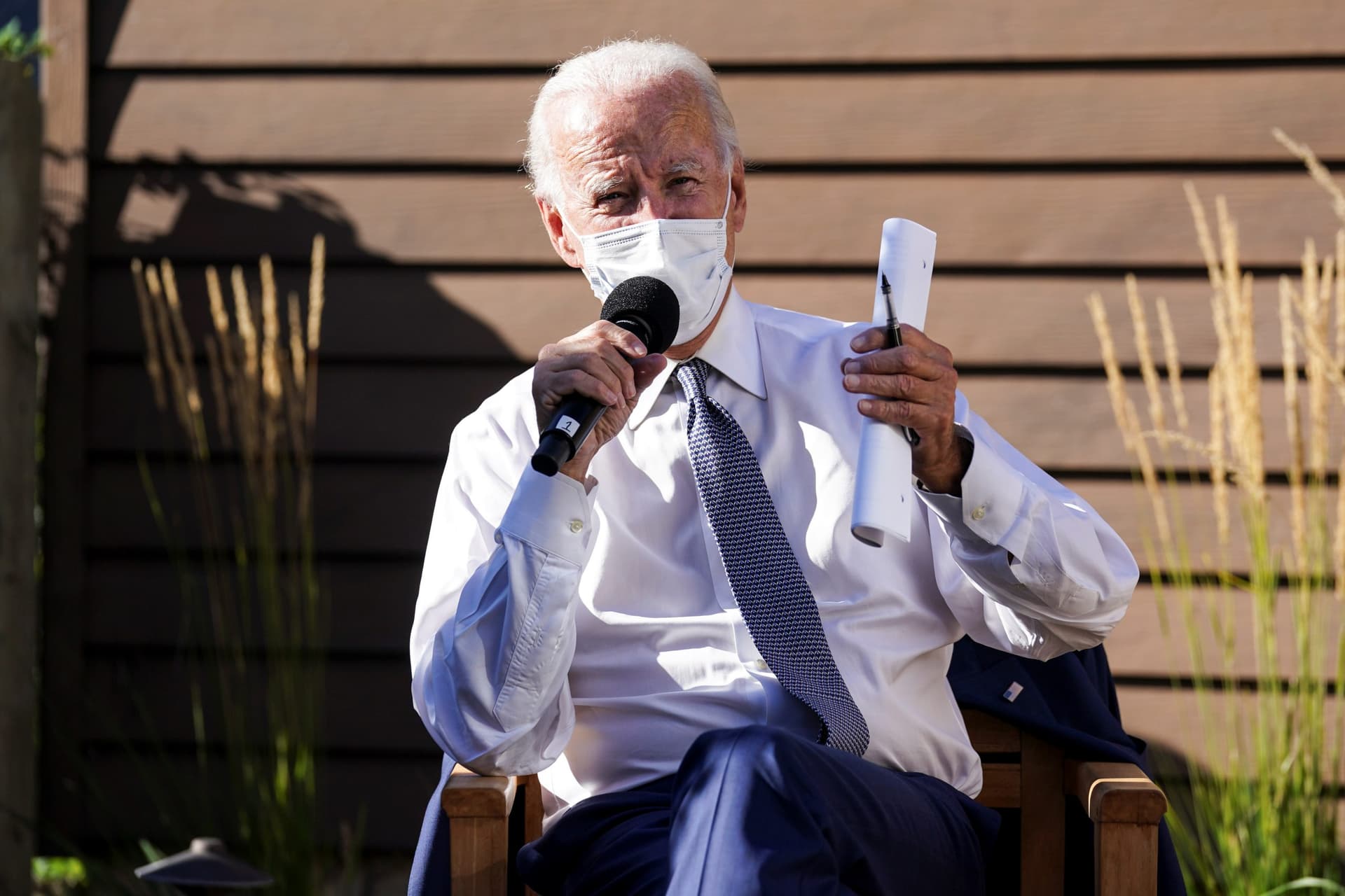 Biden on COVID-19 Vaccine: Trust the Scientists Not Trump